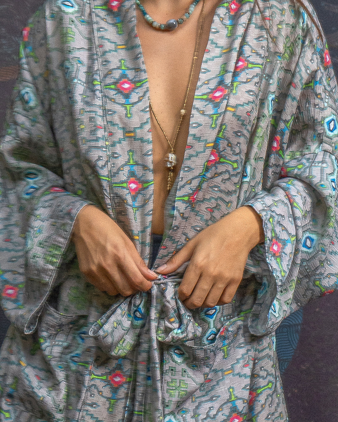 Classic Kimono / Bio Farms Orange - WATAWASKA